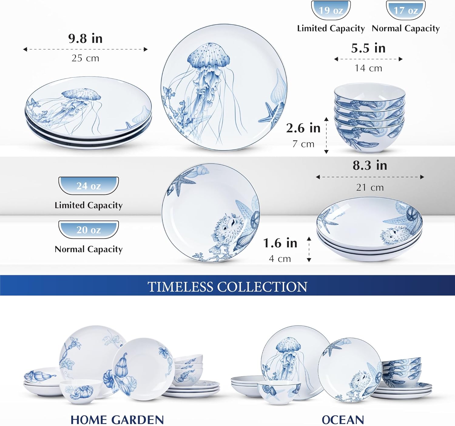 12 szt. porcelanowych zestawów zastawy stołowej - obrazek 4