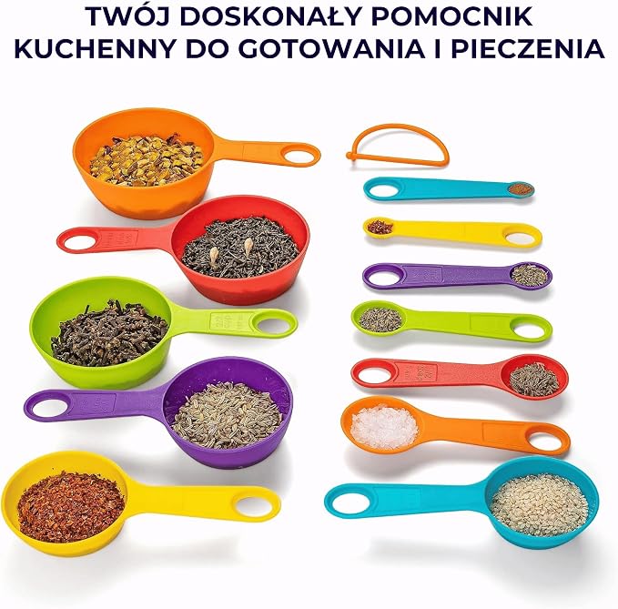 12 łyżek miarowych do gotowania i pieczenia - obrazek 7