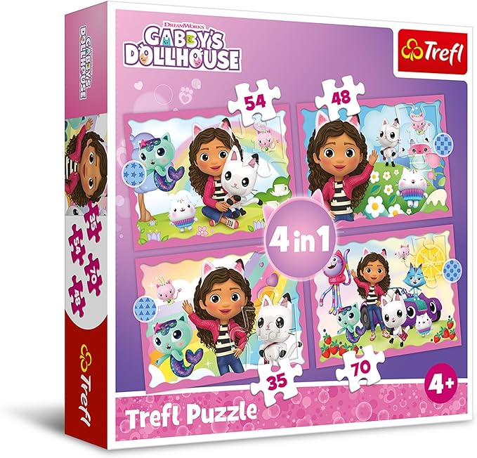 Trefl Puzzle od 35 do 70 Elementów