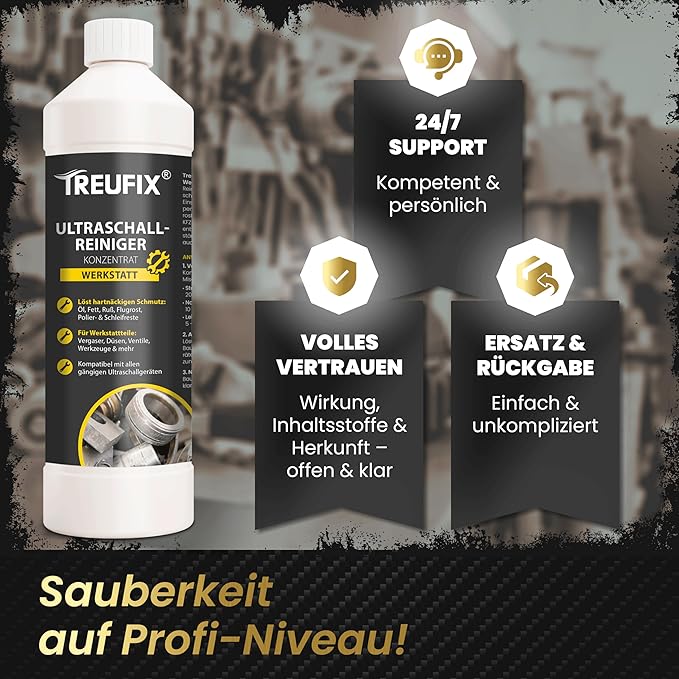 Treufix Koncentrat do czyszczenia ultradźwiękowego - obrazek 7