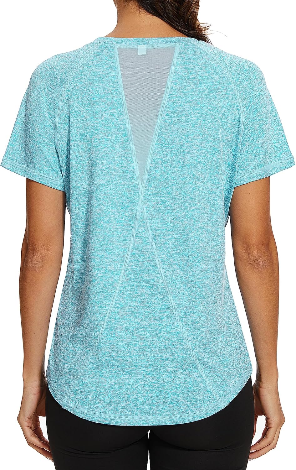 Gyabnw Damski top sportowy UPF 50+ ochrona przed promieniowaniem UV - obrazek 2