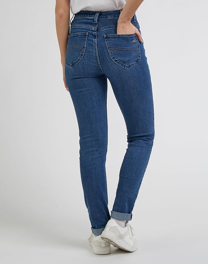 High Rise Skinny Dżins Kobiety - obrazek 3