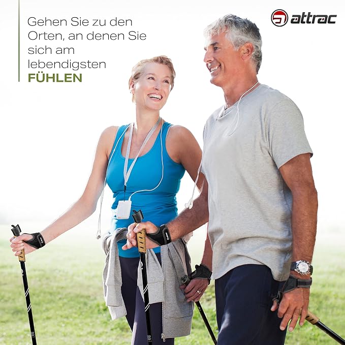 Attrac Nordic Walking Classic kijki trekkingowe 69-136 cm - obrazek 7