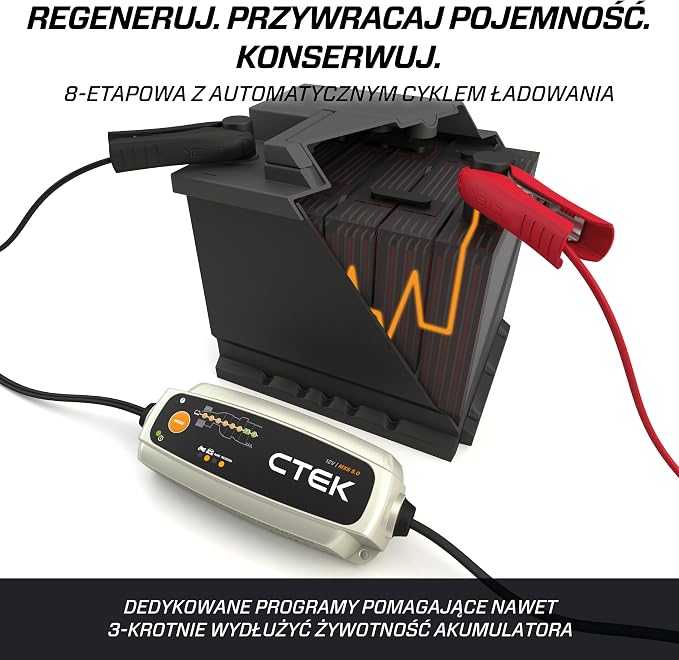CTEK 56-305 Ładowarka do akumulatorów z adapterem - obrazek 6