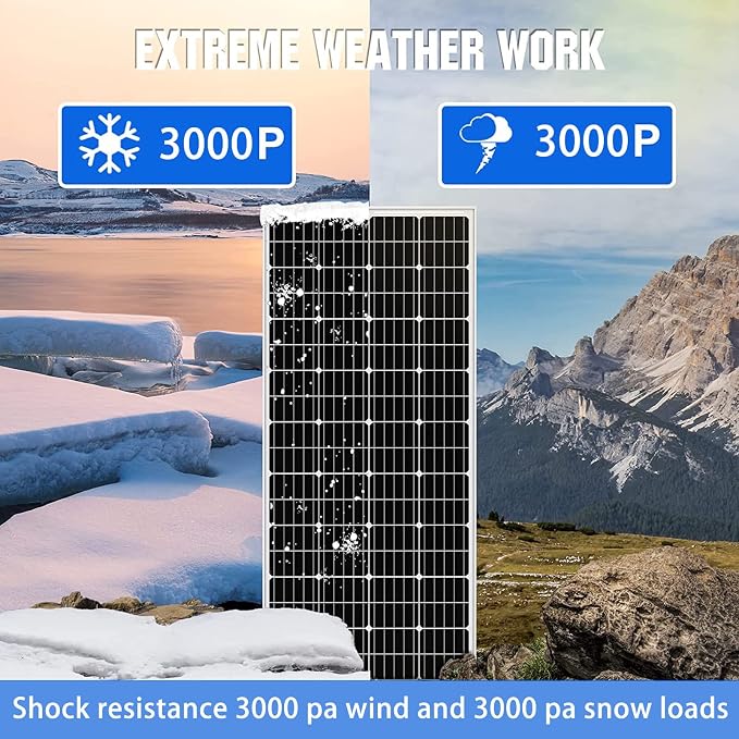 Zestaw solarny 80 W 20 V monokrystaliczny - obrazek 5
