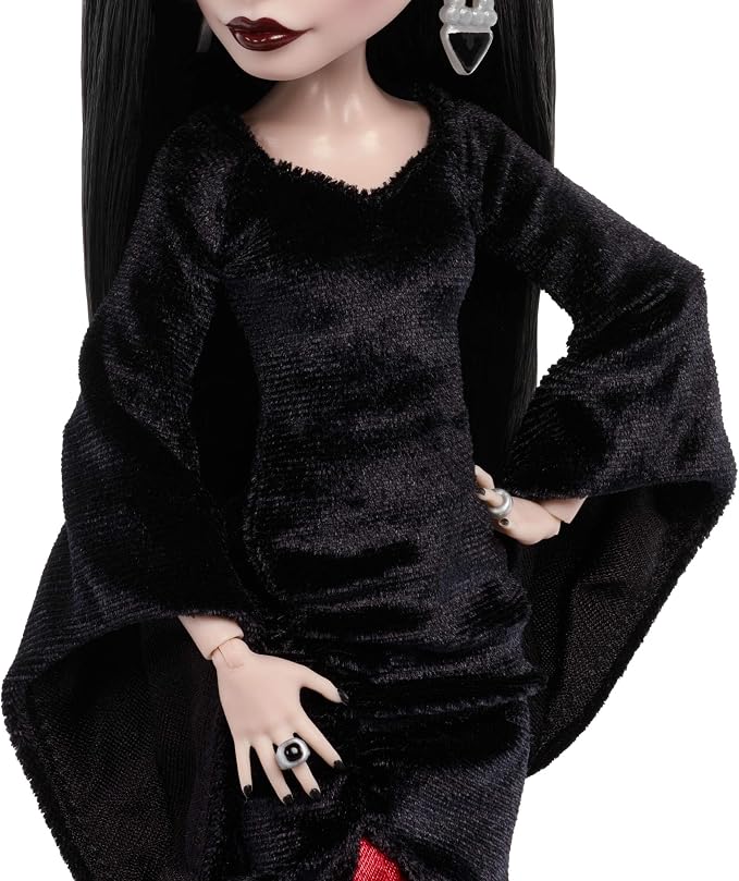 Monster High x Wednesday Lalka Morticia Addams - obrazek 6