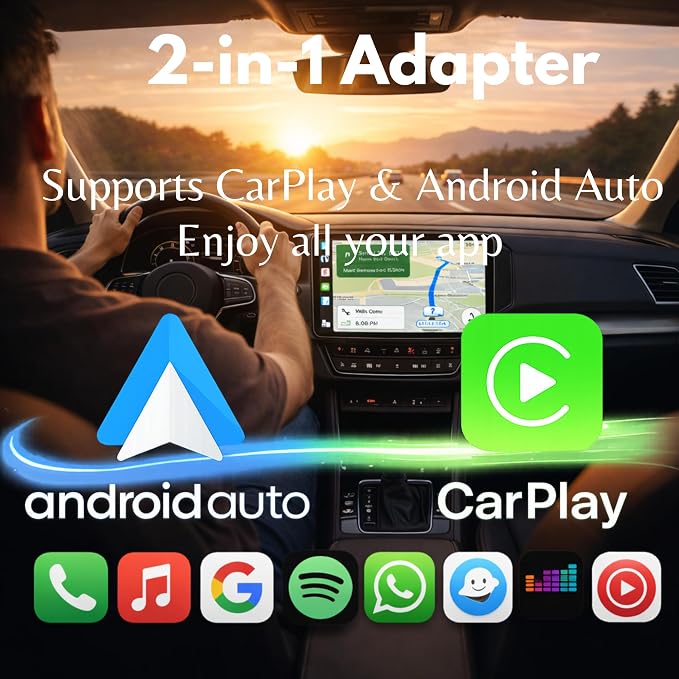 C-Pro bezprzewodowy adapter CarPlay i Android Auto - obrazek 4
