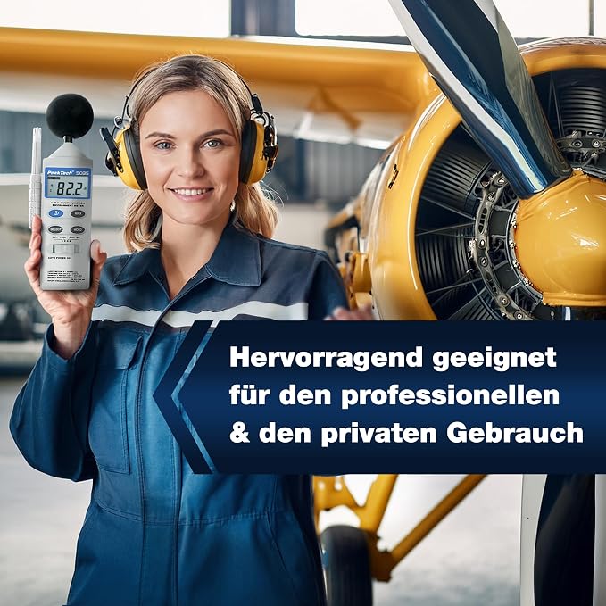 PeakTech P 5035 Wielofunkcyjny Miernik środowiska ~ z temperaturą - obrazek 4