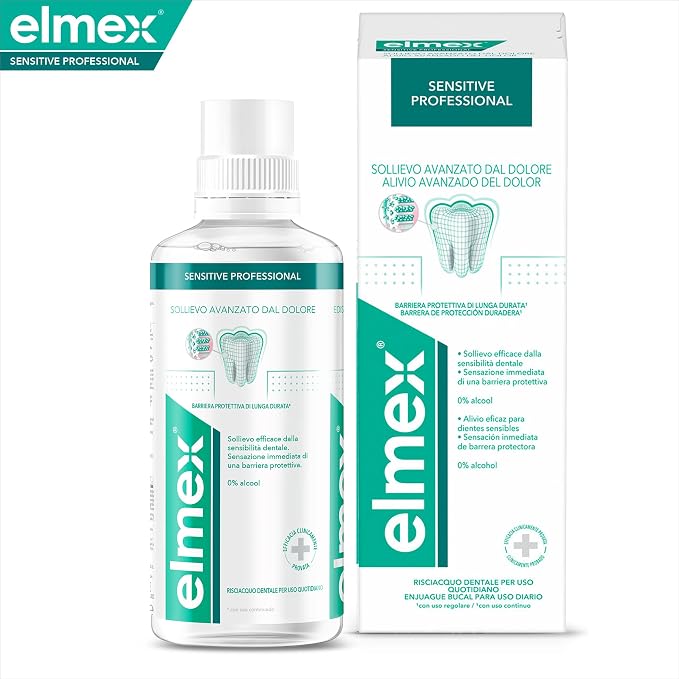 elmex Sensitive Professional 400 ml płyn do płukania jamy ustnej - obrazek 3