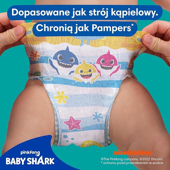 Pampers Splashers Baby Shark Rozmiar - obrazek 3