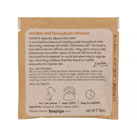 Teapigs - herbata rooibos honeybush & rooibos 1 saszetka - obrazek 2