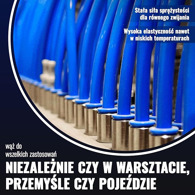 Poppstar Wąż pneumatyczny do sprężonego powietrza PU 4mm - obrazek 5