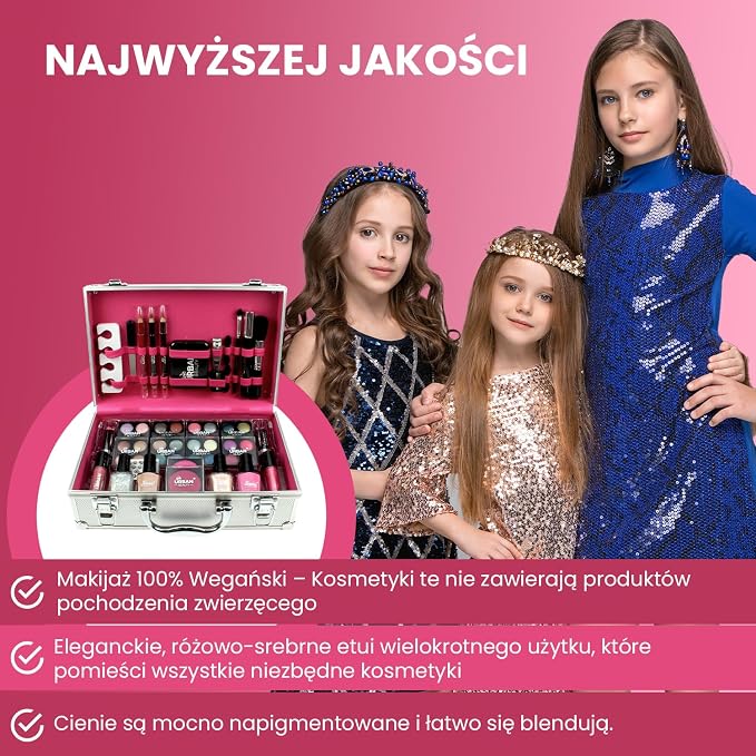 LOVE URBAN BEAUTY Wegańskie Olśniewające etui do makijażu - obrazek 6