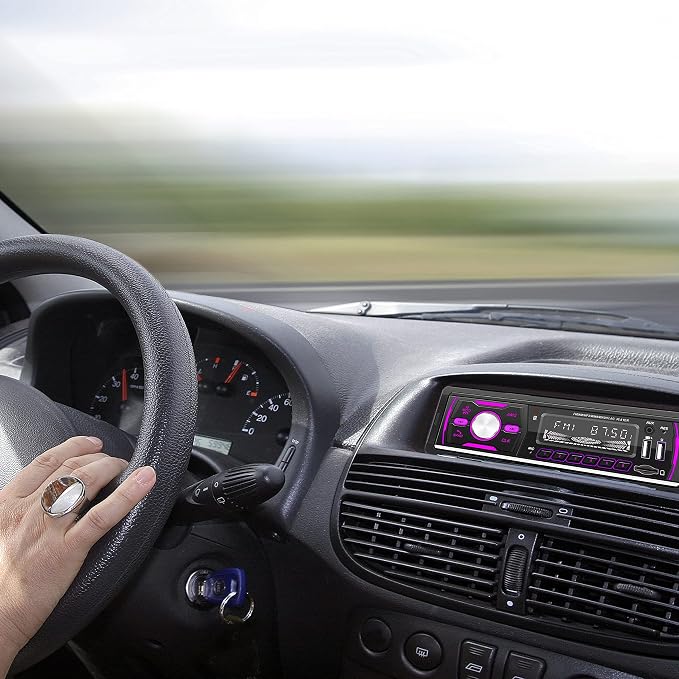 Retoo Radio samochodowe 1 DIN Bluetooth - obrazek 5