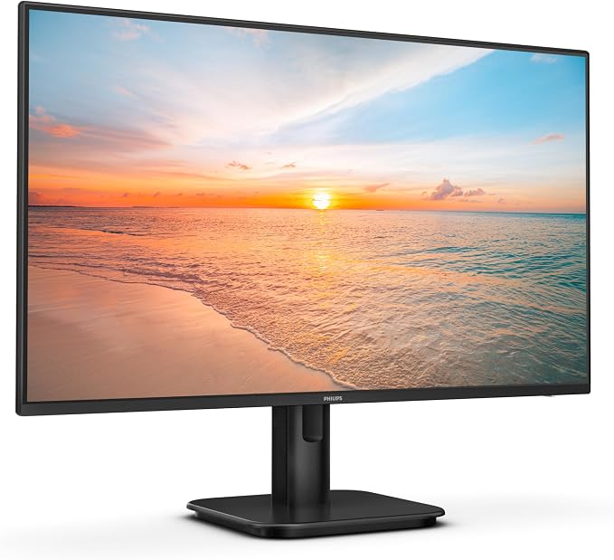 Philips 24E1N1100A 24" Full HD Wbudowany monitor - Głośniki (1920 x 1080, 100 Hz, VGA, HDMI 1.4) Czarny