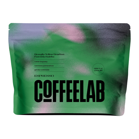 COFFEELAB - kawa ziarnista Brazylia Yellow Bourbon Fazenda Rainha Espresso 1 kg
