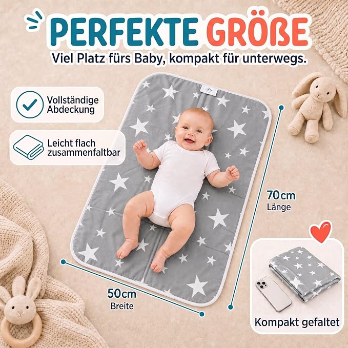 all Kids United® Mata do Przewijania 50x70 cm - obrazek 3