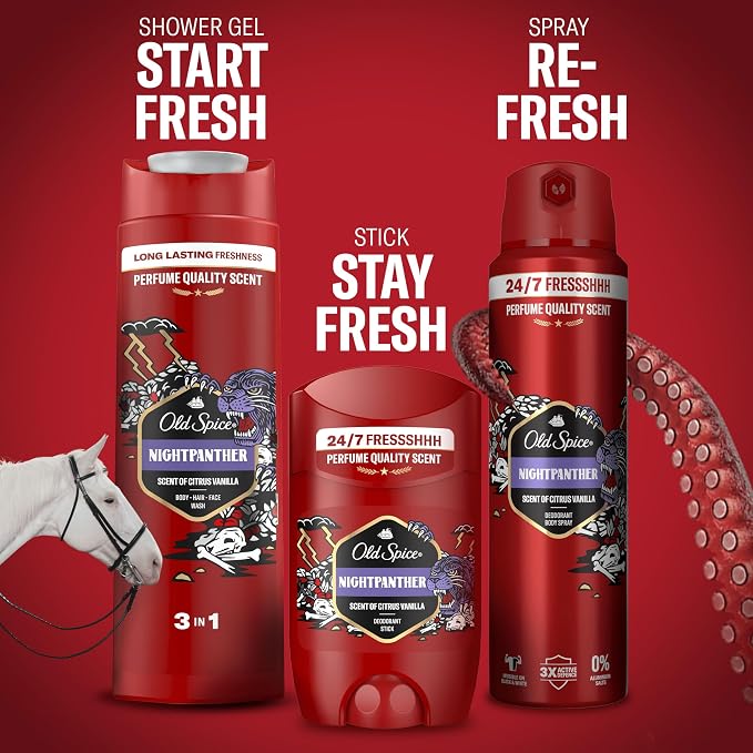 Old Spice Night Panther Dezodorant w sztyfcie dla mężczyzn 50ml - obrazek 6
