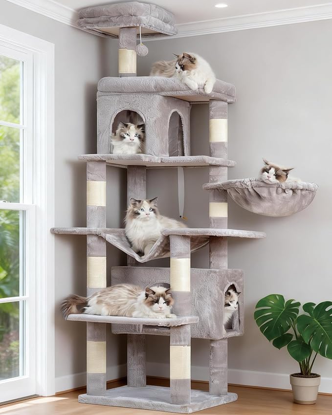 Heybly Cat Tree 178 cm Wysokości
