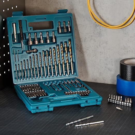 Makita B-49373 Wiercenie i Wkręcanie, 18 V, Niebieski, zestaw 75 Sztuk - obrazek 4