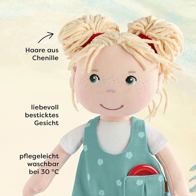 HABA Lalka Tilli 30 cm duża lalka materiałowa do zabawy - obrazek 3