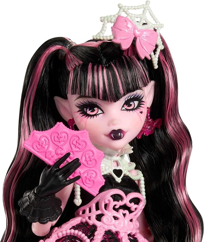 Monster High Scary Sweet Birthday Lalka Draculaura - obrazek 5