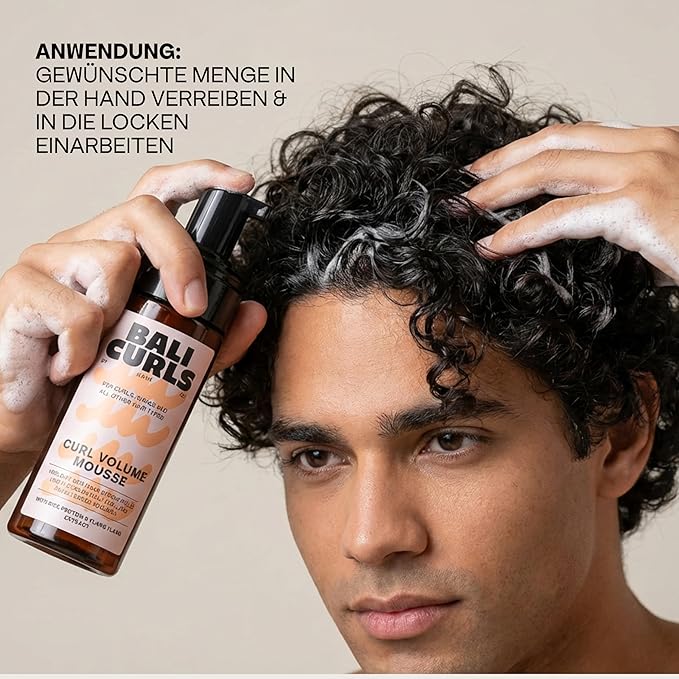 Bali Curls Curl Volume Foam lekka pianka do stylizacji loków - obrazek 4