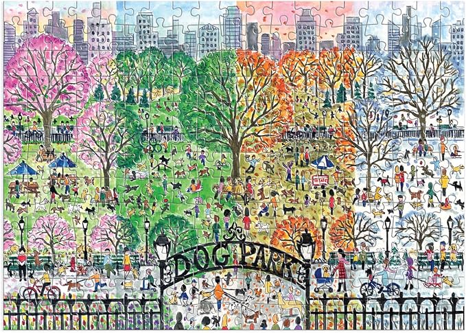 Galison 9780735373099 Dogs Jigsaw Puzzle - obrazek 2