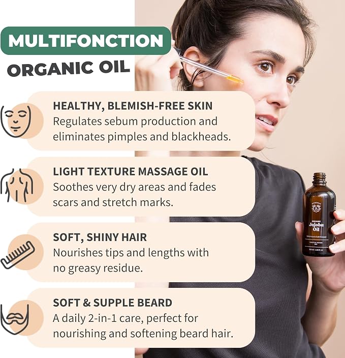 BIONOBLE Olej Jojoba Bio Skóra - obrazek 4