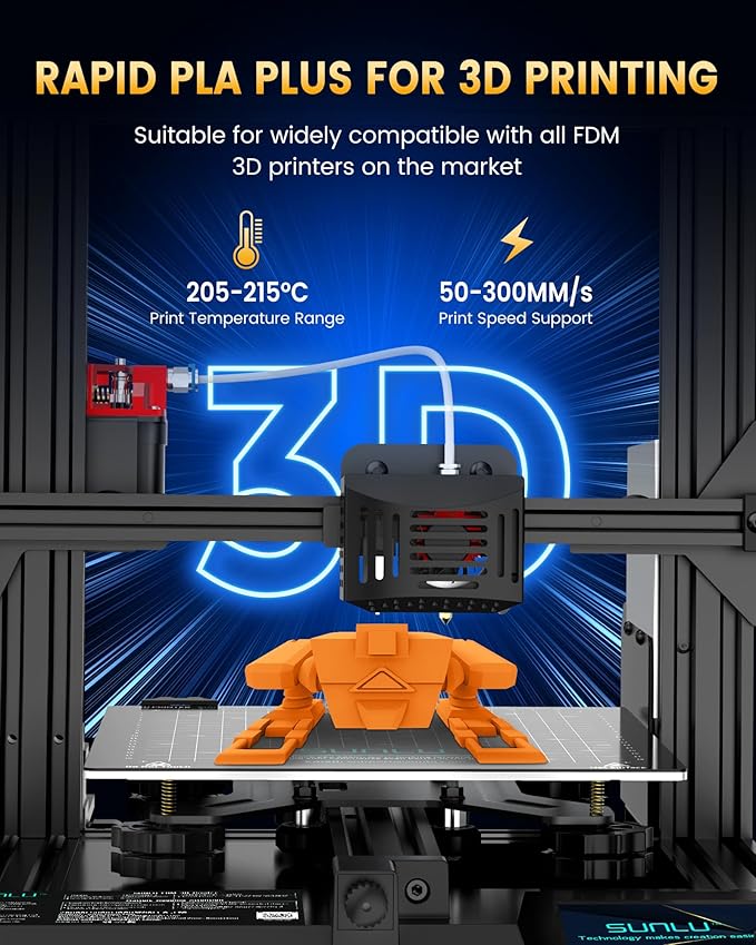 SUNLU PLA+2.0 Filament 1.75mm Ulepszony filament PLA Plus - obrazek 6