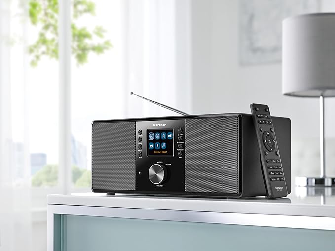 Karcher DAB 7000i radio internetowe DAB+ FM WiFi Bluetooth kolorowy wyświetlacz USB AUX 14 W - obrazek 2