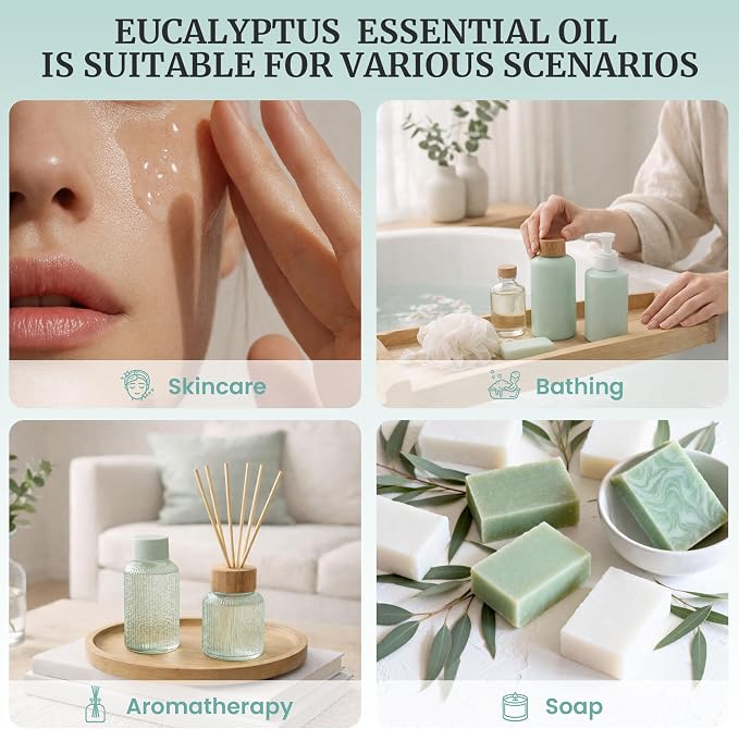 Olejek Eukaliptusowy 100 ml Naturalny olejek eteryczny - obrazek 7