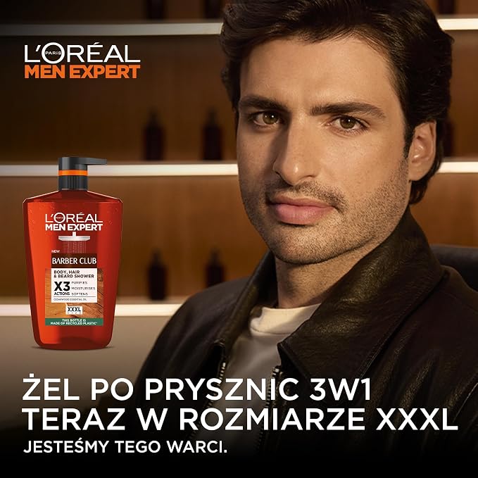 L'Oréal Paris Men Expert Barber Club 5w1 żel pod prysznic - obrazek 3