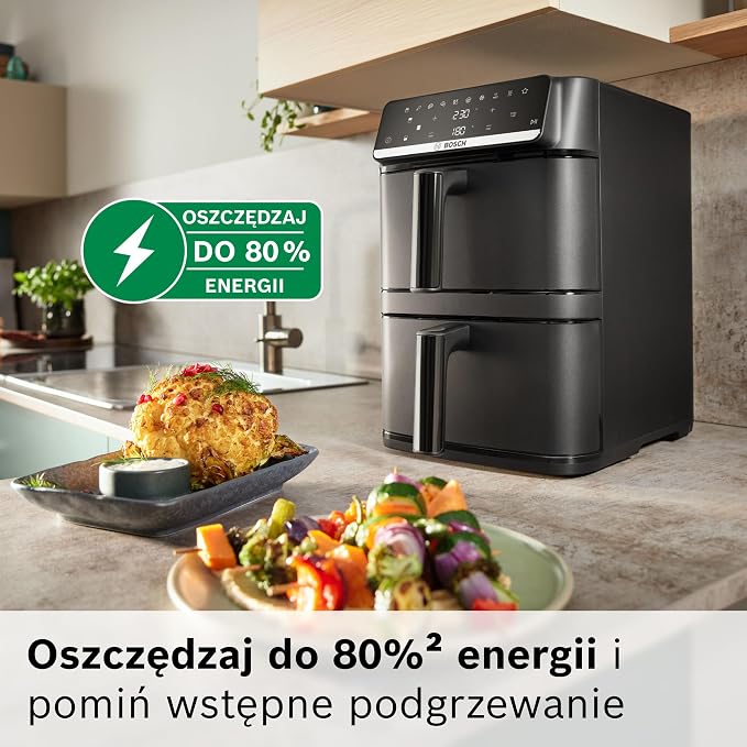 Bosch Air Fryer Serie 6 12 l, MAFD661B0, czarna - obrazek 5