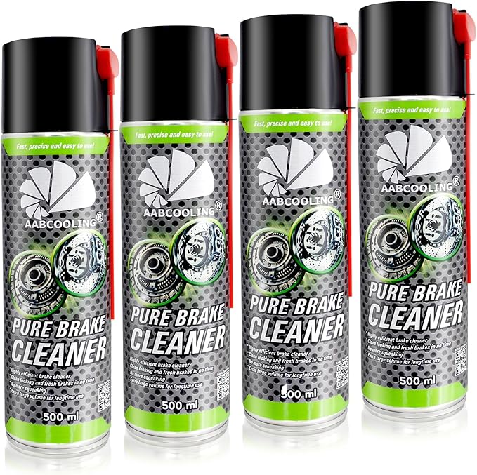 4x AABCOOLING Brake Cleaner 500ml Profesjonalny Środek