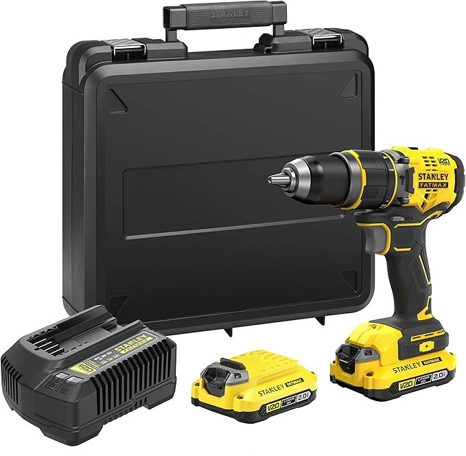 Wkrętarka Udarowa 18V 80Nm 2x2Ah kufer SFMCD721D2K Stanley Fatmax