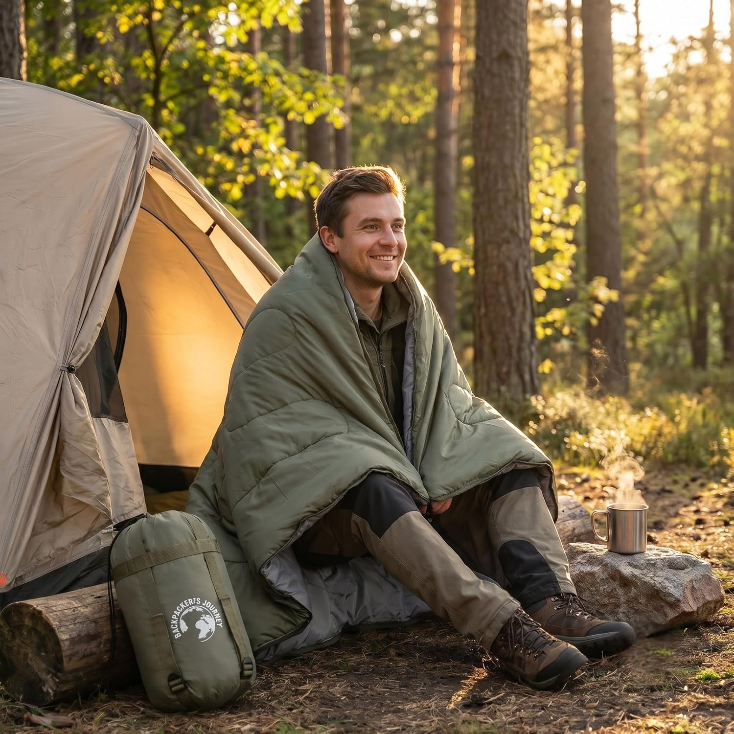Backpacker's Journey Śpiwór Letni 699 - obrazek 3