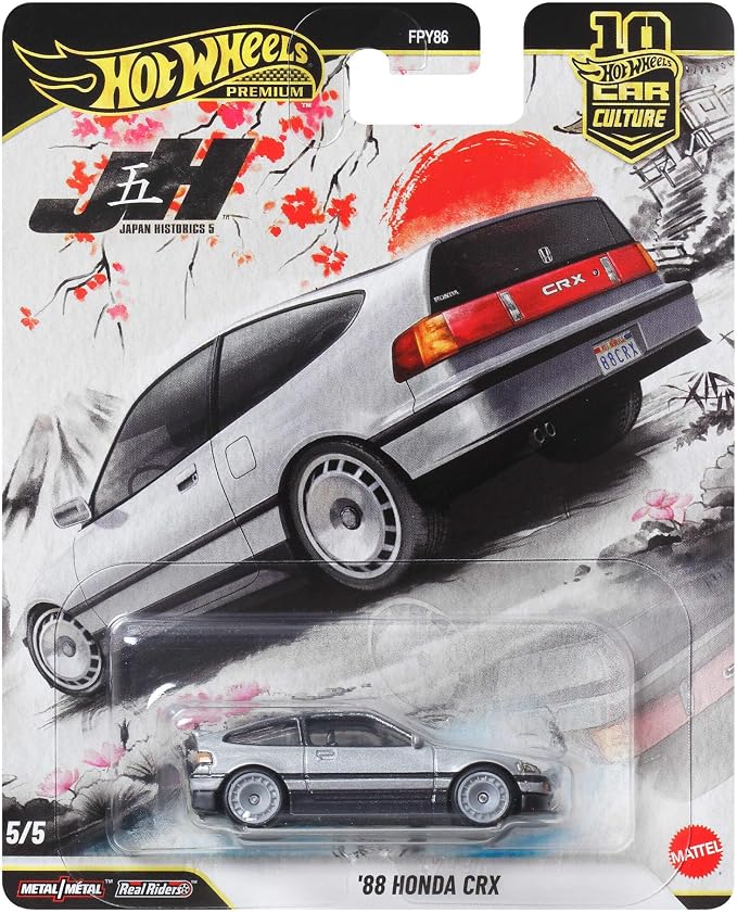 Hot Wheels Car Culture Premium ’88 Honda CRX