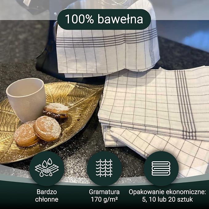 ZOLLNER Zestaw 5 Ściereczka kuchenna - obrazek 5