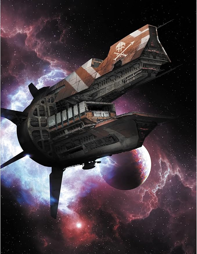 Ironsworn: Starforged - Deluxe Edition Rulebook - książka RPG w twardej oprawie, samodzielna przygoda, centrum człowieka, science fiction, 3 tryby gry (eskortowany, kooperacja, solo), 404 strony, - obrazek 6