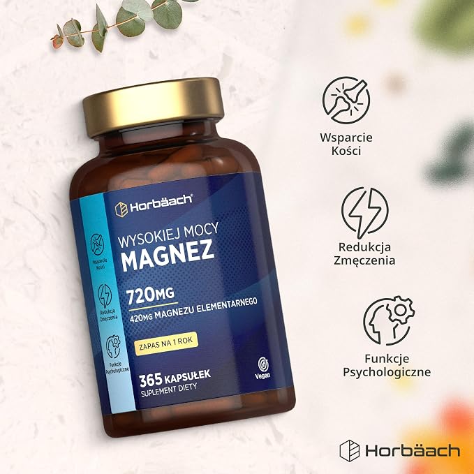 Wysoka Zawartość 420 mg Magnezu Elementarnego - obrazek 4
