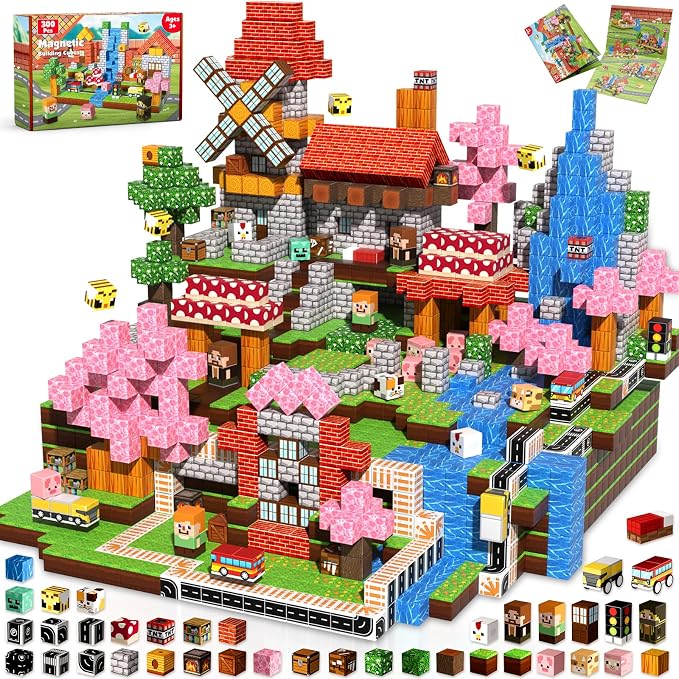 Goody King Magnetyczne klocki 300 Elementów