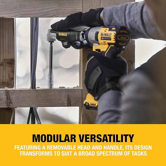 DeWalt DT20500-QZ Wiertarka Adapterem Kątowym140 mm 6,35 mm 1/4" - obrazek 2