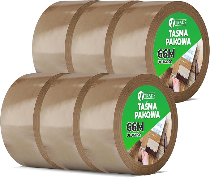 V1 Trade Taśma do Pakowania Taśma Klejąca