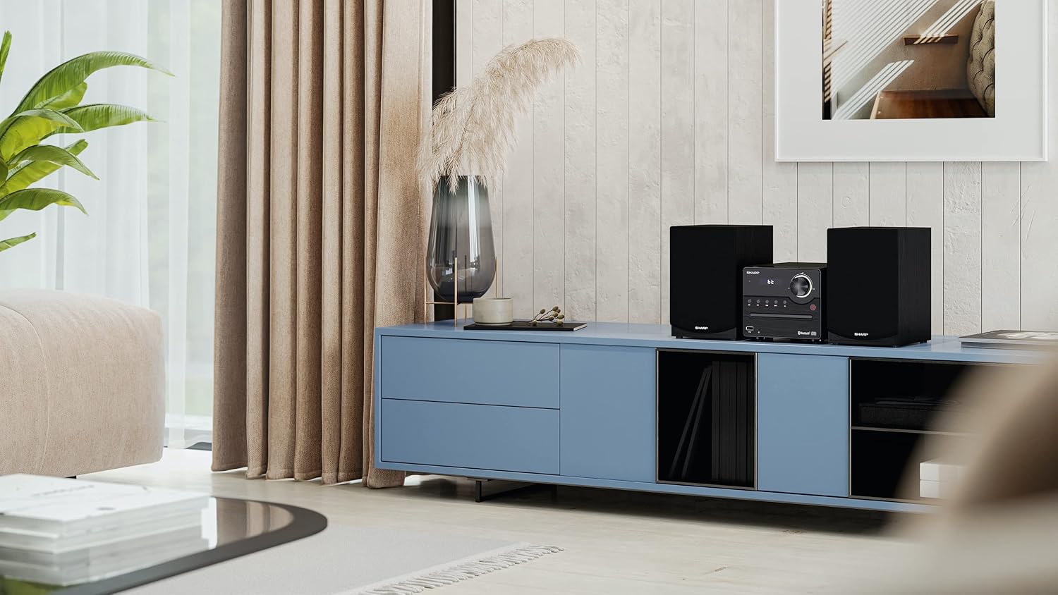 Sharp Mirco XL-B512 Kompaktowy Zestaw Stereo - obrazek 3