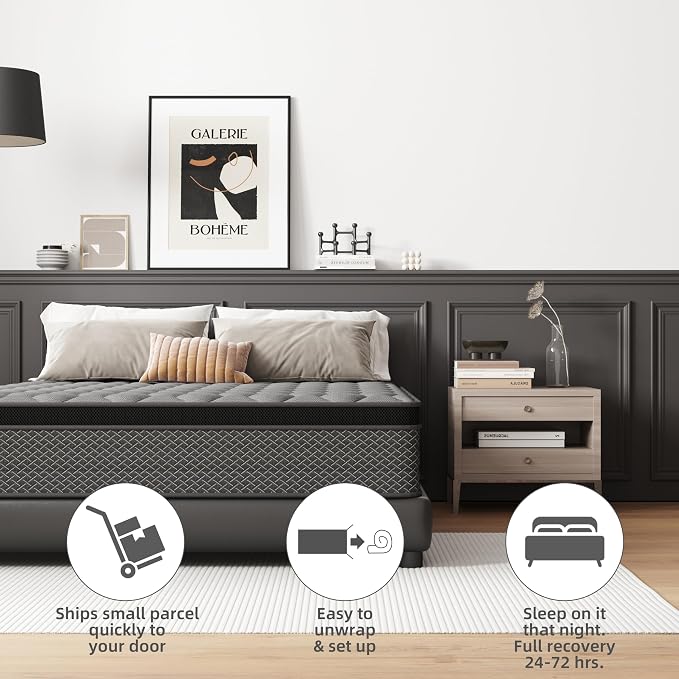 materac boxspringowy 140 x 200 cm - obrazek 6