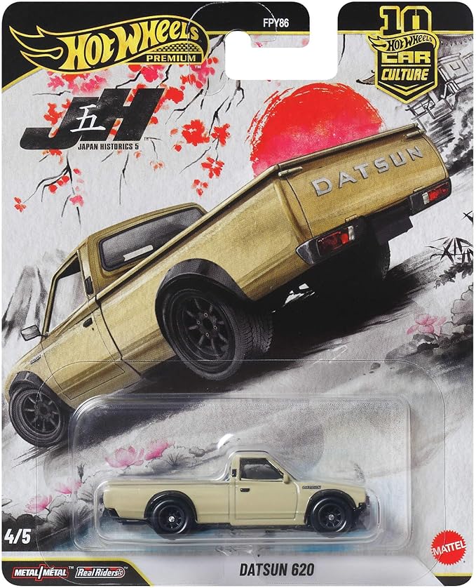 Hot Wheels Car Culture Premium Datsun 620 w skali 1:64