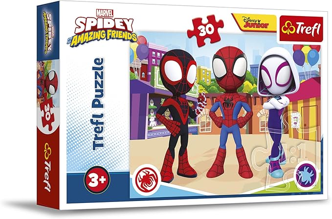 Trefl Puzzle 30 Elementów Przygody Spidey'a i Przyjaciół