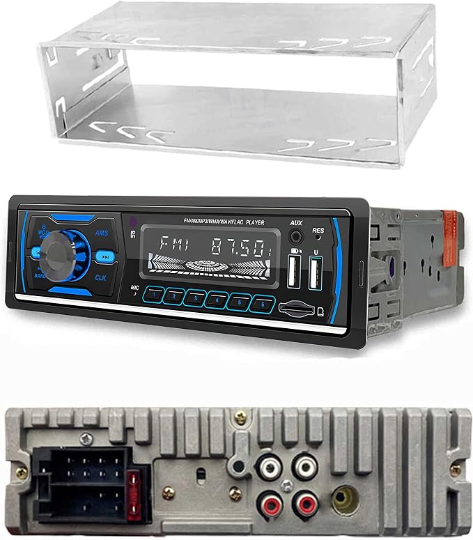 Retoo Radio samochodowe 1 DIN Bluetooth - obrazek 6