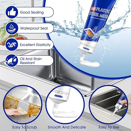 Silikon łazienkowy biały 150 ml - obrazek 3